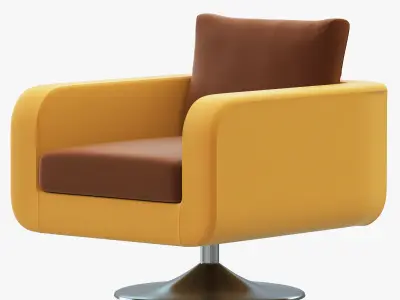 Ditre Italia Focus Armchair 3D model