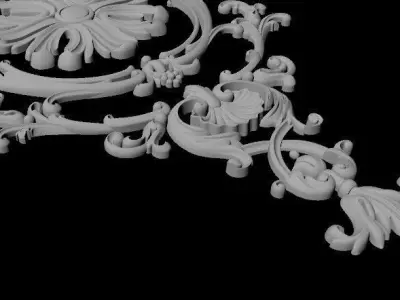dekor ornament 3D model 13