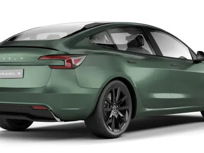 Tesla Model 3 Performance 2024 3D model