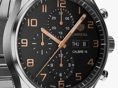 TAG Heuer Carrera 3D model