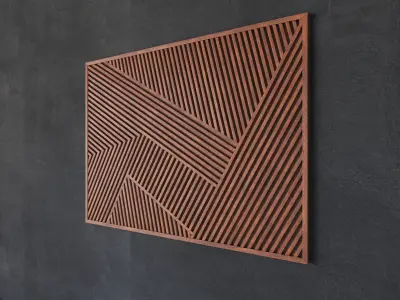 Wall Art Design 06 3D model