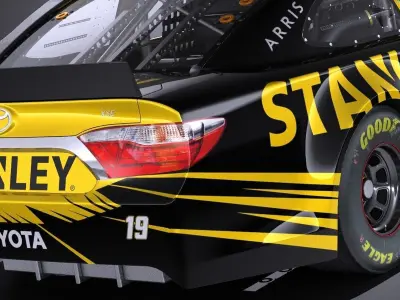 Nascar Toyota Camry Stanley Carl Edwards 2017 VRAY 3D model