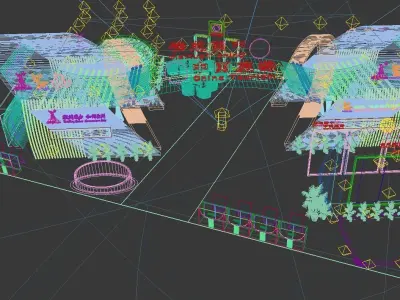 Exhibition - Area - 15X23-3DMAX2009-04 3D model