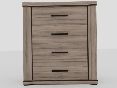 Pack  2Tv cabinet - commode 3D model