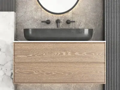 bathroom furniture08 3D model