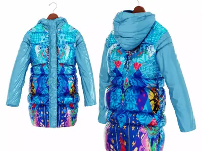 PUFFY JACKET 3D model