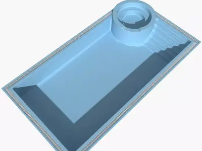 Swimming Pool 01 Free 3D model