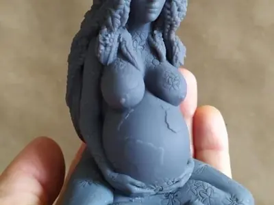 Nature mother 3D print model