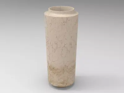 Sumti Vase Low-poly 3D model