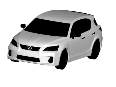 Lexus CT 3D model