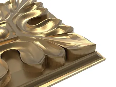  decorative pattern ready for 3D printing 3D model