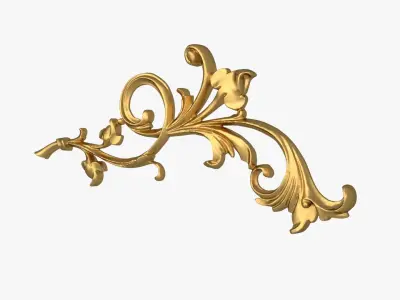 Classic decor ornament 274 3D print model