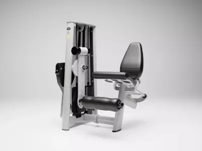 Gym Leg Extension Machine 3D model