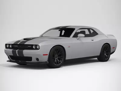 Dodge Challenger SRT 392 2016 3D model