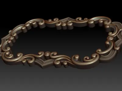 Decorative frame 6 3D model