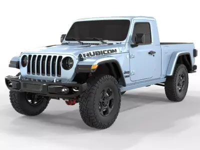 Jeep Gladiator 2020 Pick Up  3D model