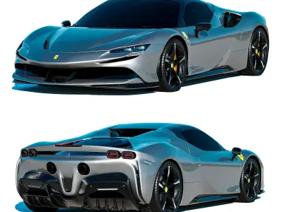 Ferrari SF90 Spider 3D model