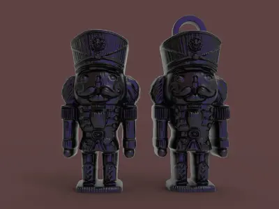 nutcracker treedecor 3D print model