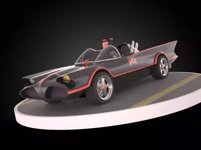Batmobile 1966 3D model