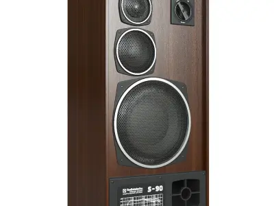 Radiotehnika S90 3D model