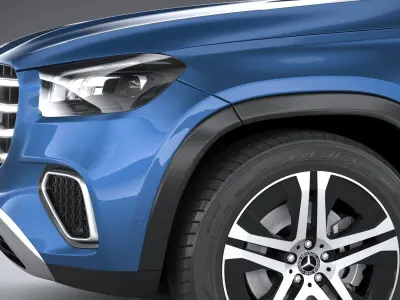 Mercedes-Benz GLS basic 2024 3D model