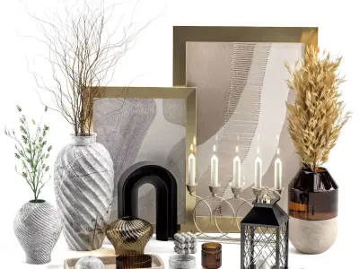 decorative 66 3D model