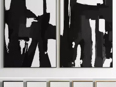 Photo Frame 188 Low-poly 3D model