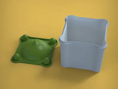 Dome Jar 3D print model