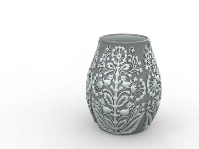 Deccor Vase and Planter Vase 3D model