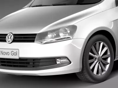 Volkswagen Gol 2013 3D model