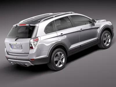 chevrolet captiva 2012 3D model