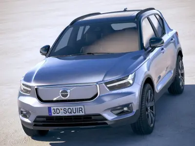 Volvo XC40 Recharge 2020 3D model