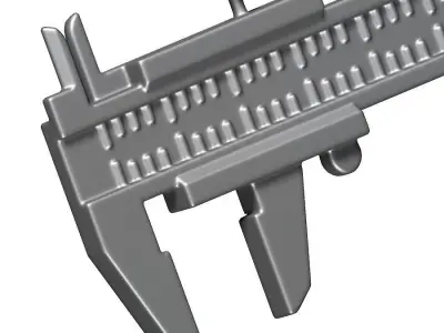 Classic Vernier Caliper Toy 3D print model