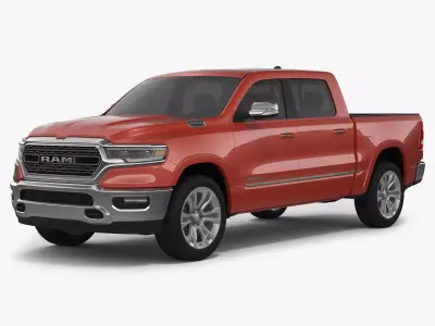 2023 Ram 1500 Limited 3D model