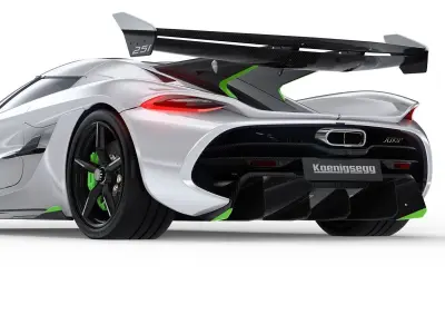 2020 Konigsegg Jesko 3D model