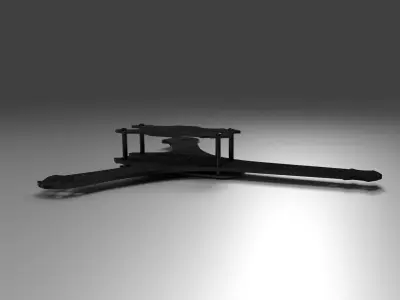 Baby tricopter frame 3D model