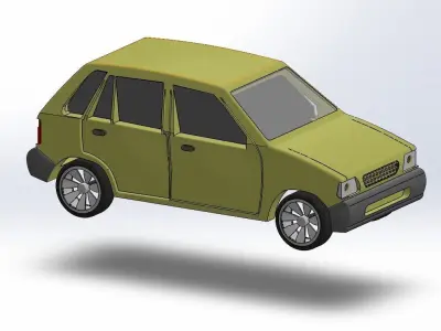 Mehran-car 3D model