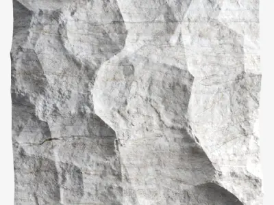 332-RockPanel sandstone wall art 3D model