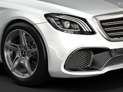 Mercedes AMG S 65 W222 2018 3D model