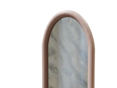 Barba modern full length mirror 3D model