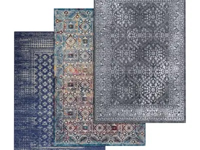 Rug Set 898 3D model