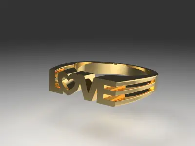 Ring Women love 3D print model