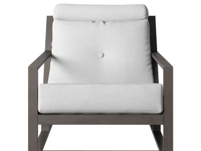 OVE Melbourne 3pcs Patio Armchair 3D model