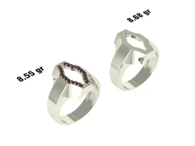 sport rings 20 models of 3dm 3D model