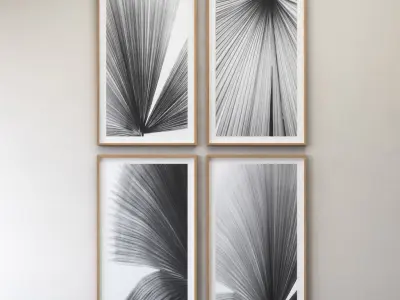 RH PALM FRONDS 3D model