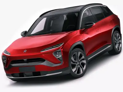 Nio ES6 3D model