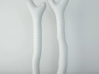 Wooden Decoration 2 3D model