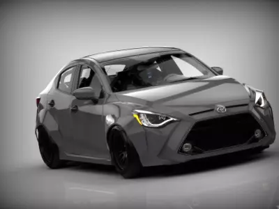 Toyota  Yaris CA 2019 Drift  3D model