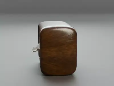 Stylized Tissue Box 3D model