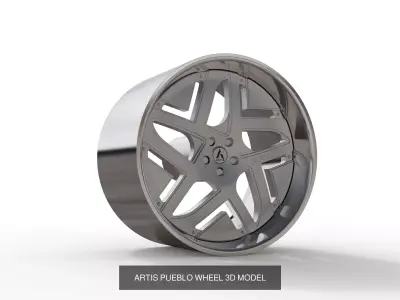 best seller artis concave  wheels 3D Model Pack